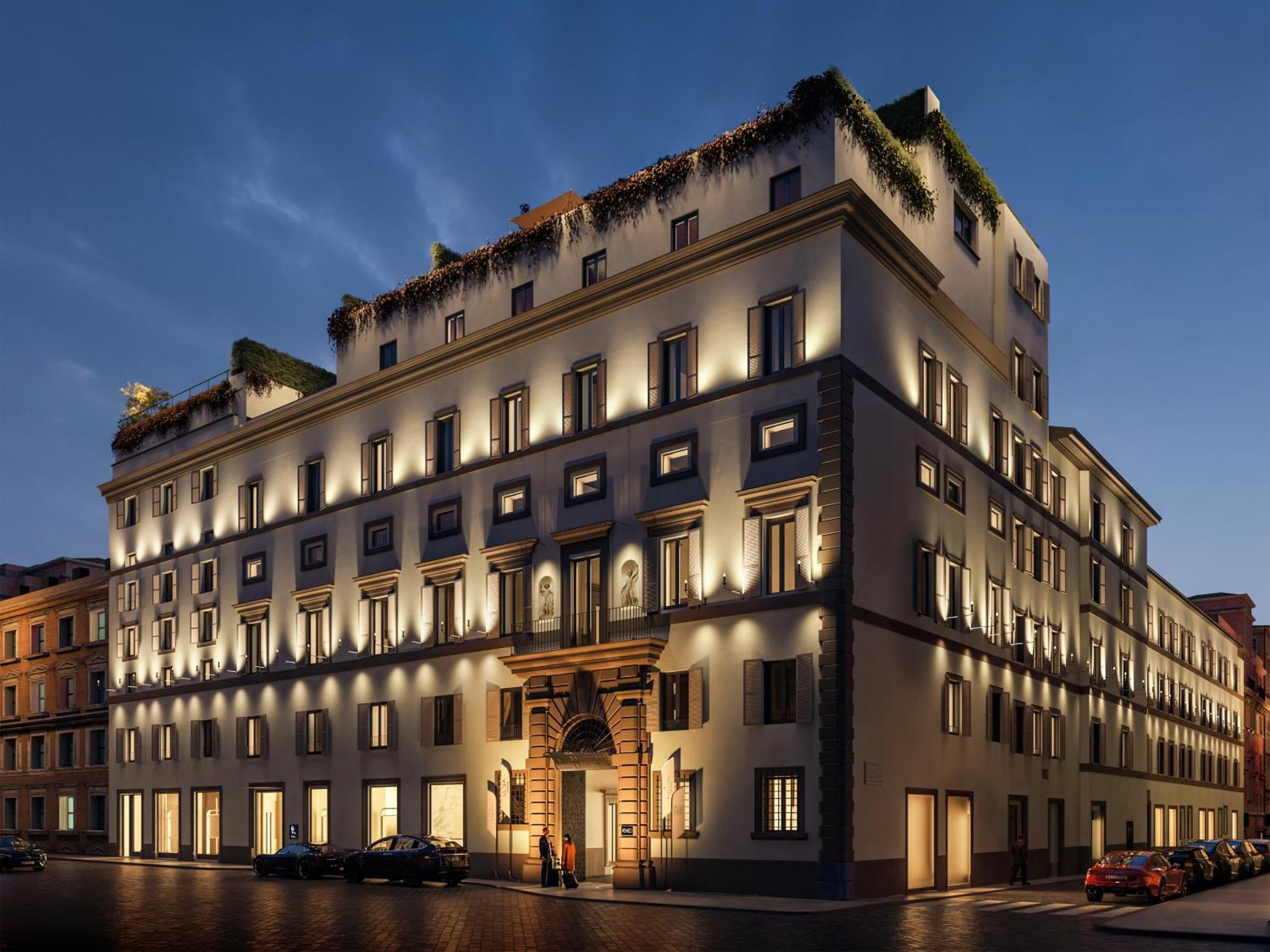 Hotel Romeo Roma Exterior foto